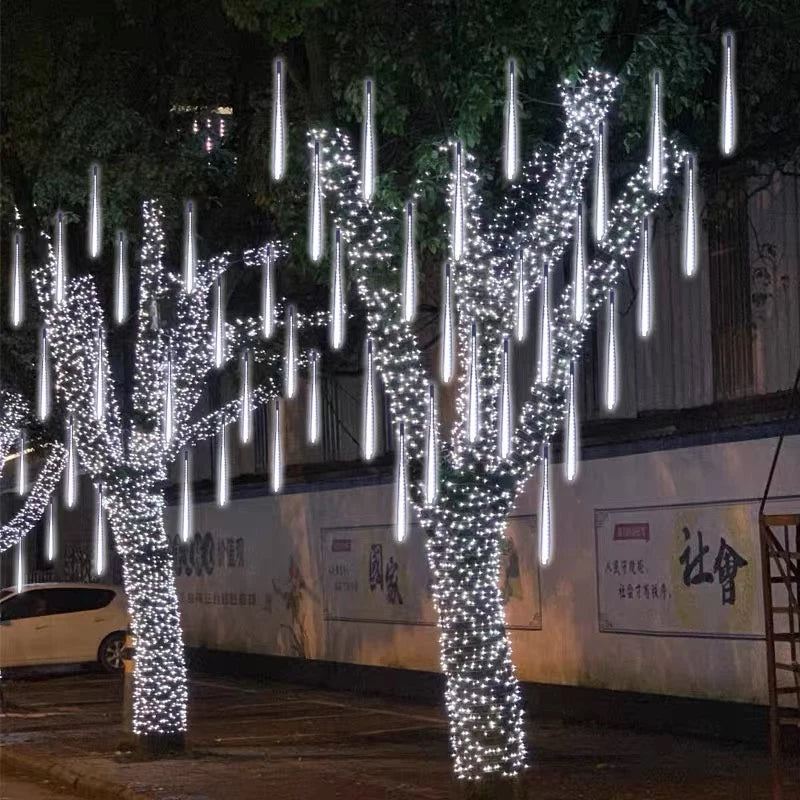 Tubos de Led Cascata Natal