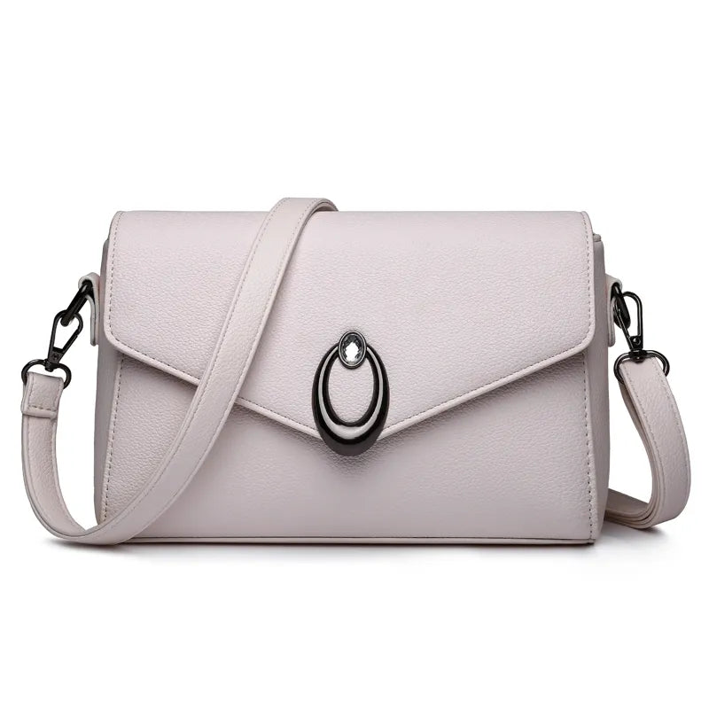 Bolsa Crossbody Feminina em Couro Legítimo - Deluxe Woman