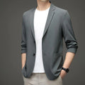 Blazer Casual Prime em Seda Gelo