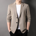 Blazer Casual Prime em Seda Gelo