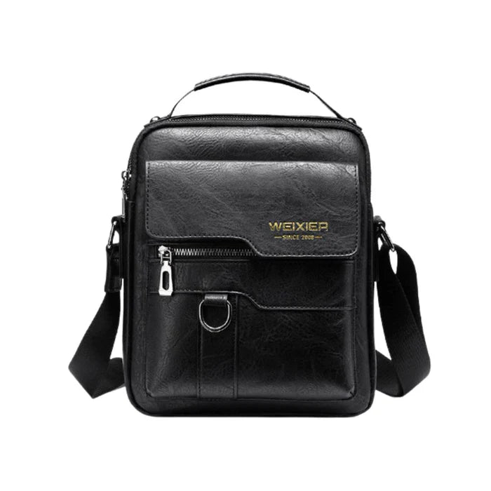 Bolsa Masculina Transversal de Couro