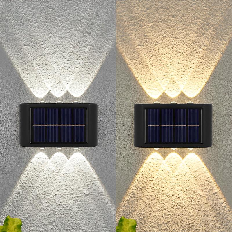 Luminária solar para muros solarwall