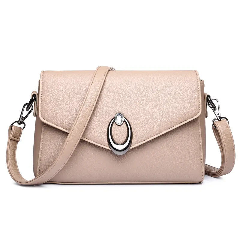 Bolsa Crossbody Feminina em Couro Legítimo - Deluxe Woman